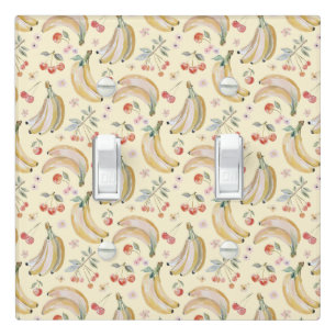 Bananas for Cherries Light Switch Cover