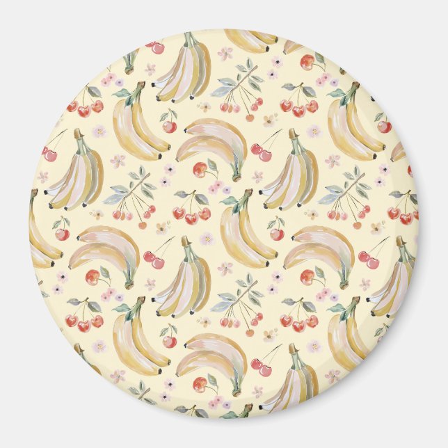Bananas for Cherries Magnet (Front)