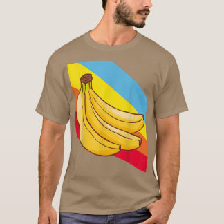 Bananas Fruit Food Vegan Vegetarian  T-Shirt
