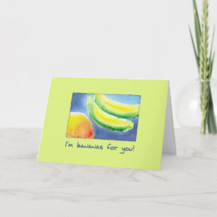 Bananas & Grapefruit Flirty Relationships Card