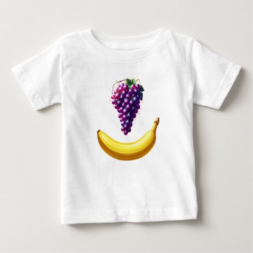 Bananas  grapes baby T_Shirt