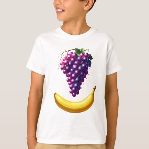Bananas  grapes combination T_Shirt