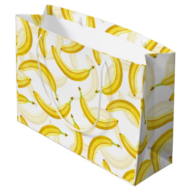 Bananas Large Gift Bag (Back Angled)