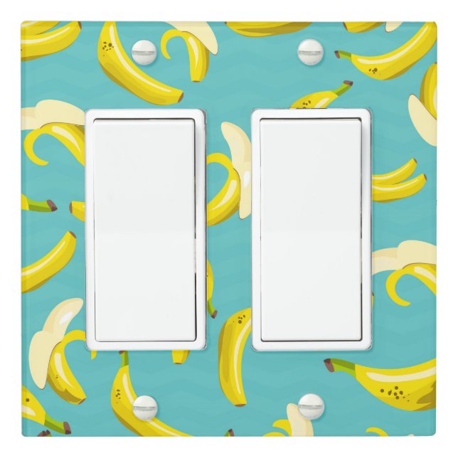 Bananas Light Switch Cover (In Situ)