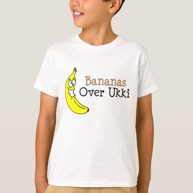 Bananas Over Ukki T-Shirt (Front)