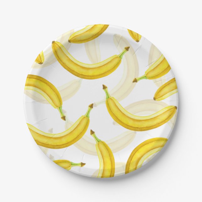 Bananas Paper Plates (Front)