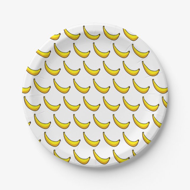 Bananas Paper Plates (Front)