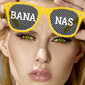 BANANAS retro Shades / Fun Party Sunglasses