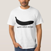 Bananas Save the World T-Shirt