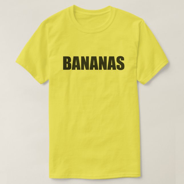BANANAS T-Shirt (Design Front)