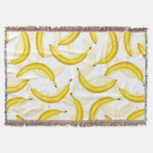 Bananas Throw Blanket