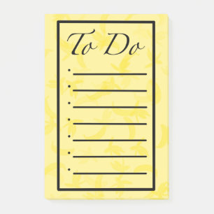 Bananas To Do List Post it Notes