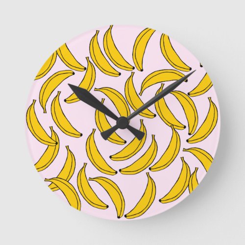 Bananas Wall Clock