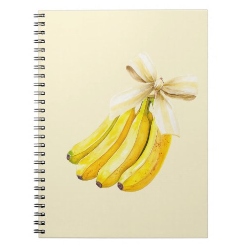 Bananas With A Bow Notebook