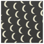 Bananas Yellow Hand Drawn Black Pattern Fabric