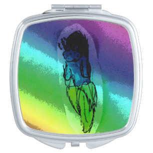 Bananatee Rainbow Mirror For Makeup