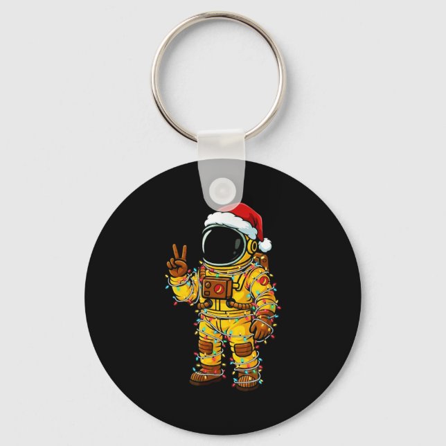 Bananaut Space Explorer - Christmas Astronaut Ligh Keychain (Front)