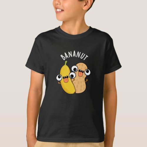 Bananut Funny Fruit Banana Pun Dark BG T_Shirt