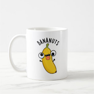 Bananuts Funny Crazy Banana Fruit Pun Coffee Mug