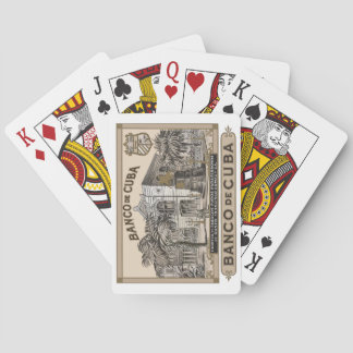 BANCO DE CUBA POKER CARDS