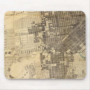 Bancroft's official Guide Map of San Francisco Mouse Pad