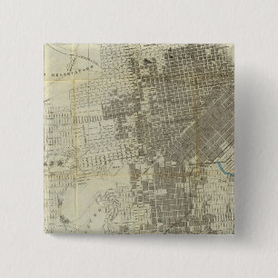 Bancroft's Official San Francisco City Map Pinback Button