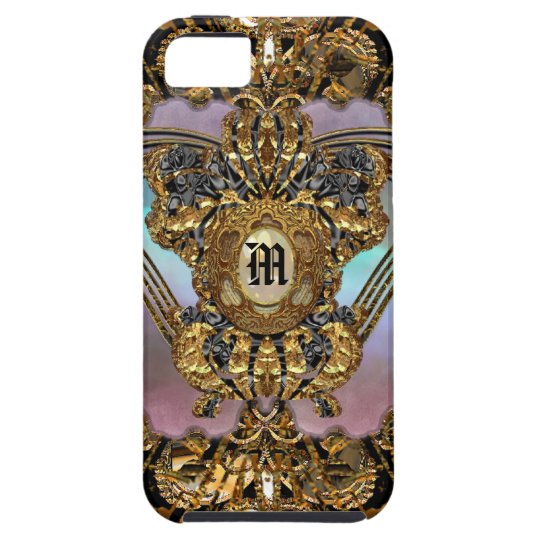 Bancroftyne Drama Girl Damask iPhone SE/5/5s Case