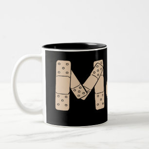 Band Aid Mom Mug