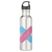 Adhesive Bandage Assortment Personalized Water Bottle