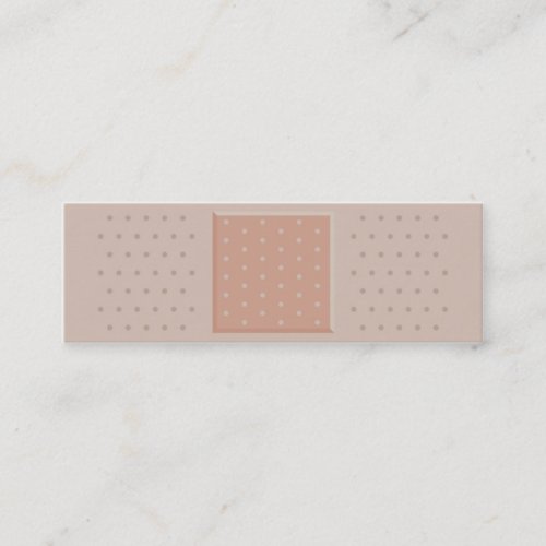 Band_Aid Plaster Medical Skinny Business Card