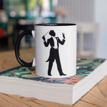 Band Conductor Mug by silhouette_emporium at Zazzle