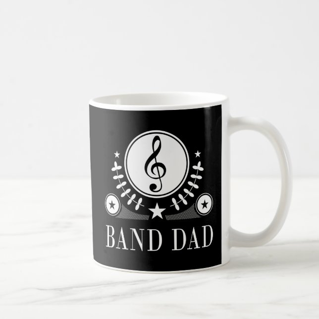Band Dad Gift Idea Coffee Mug (Right)