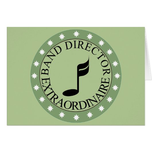 Band Director Gift (Front Horizontal)