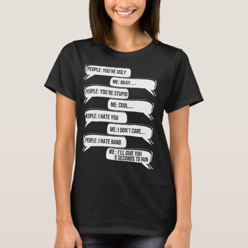 Band Director Music Conductor Marching Bands T_Shirt