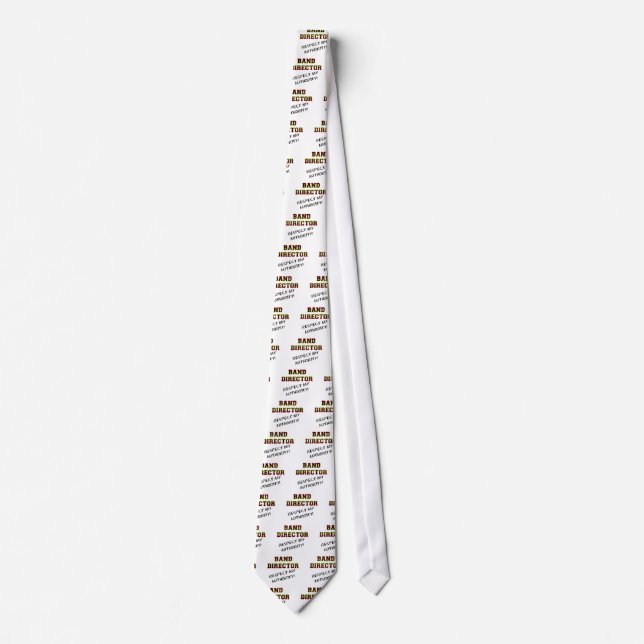 Band Director Neck Tie (Front)