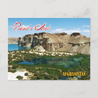 Band-e Amir, Afghanistan Postcard