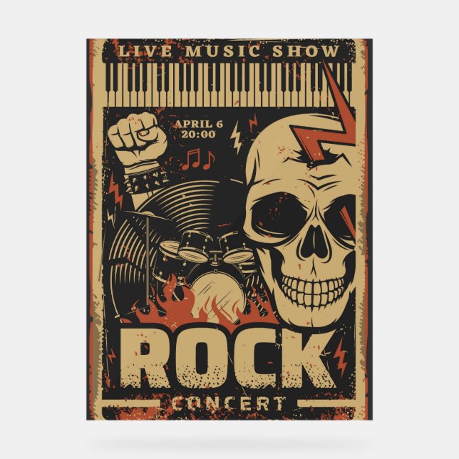  Band fest Acrylic Sign (Front)