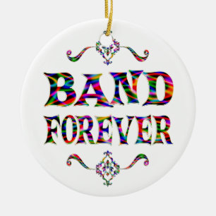 Band Forever Ceramic Ornament