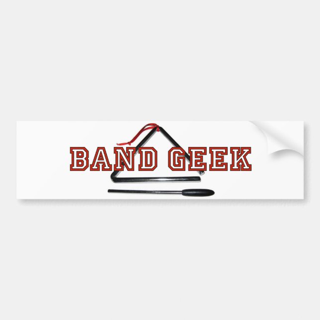 Band Geek bumper sticker (Front)