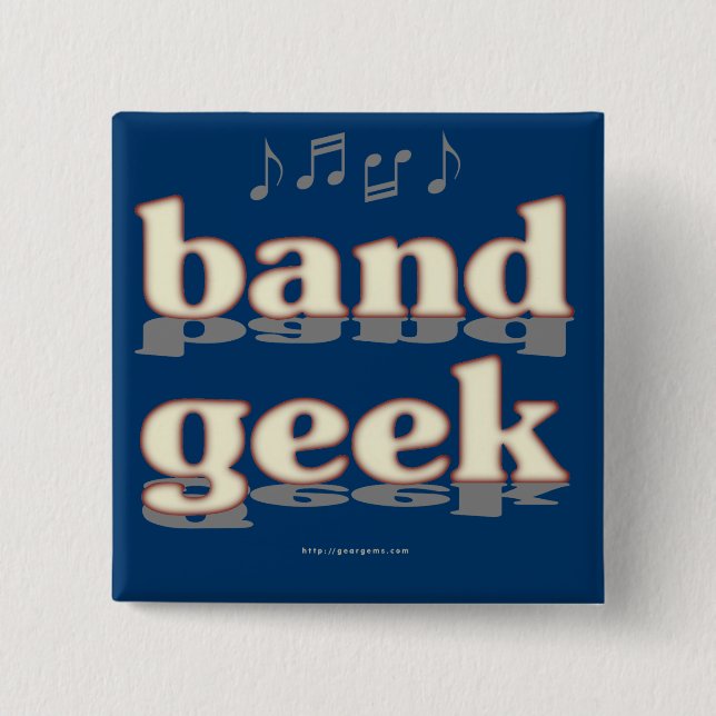 Band Geek Button (Front)