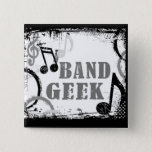 Band Geek Pin at Zazzle