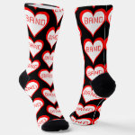 Band Hearts Crew Socks