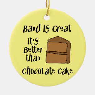 Band Is Great Ceramic Ornament