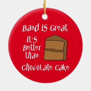 Band Is Great Ceramic Ornament