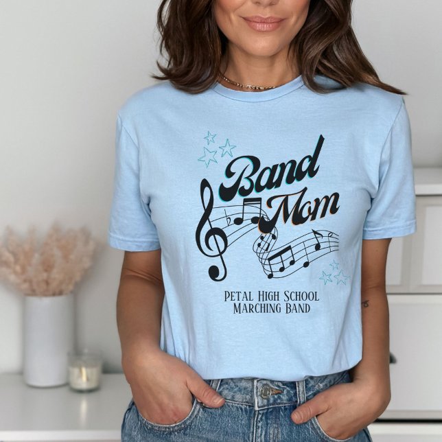 Band Mom Customizable T-Shirt Zazzle