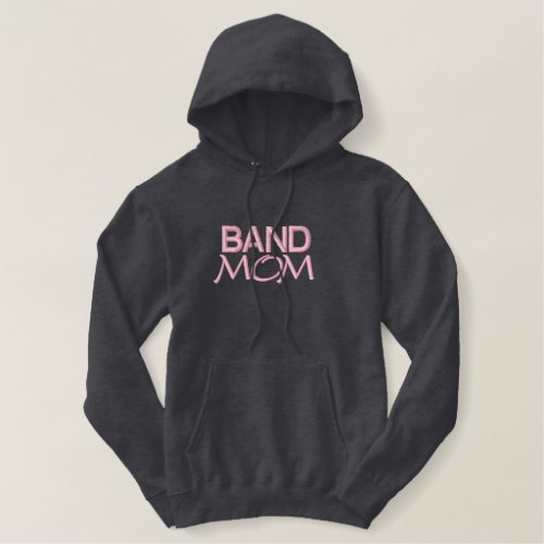 BAND MOM EMBROIDERED HOODIE