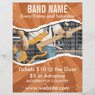 Band Name Music Flyer 2
