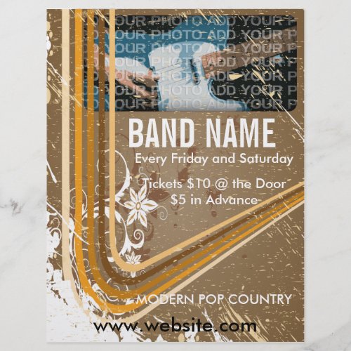 Band Name Music Flyer 3 flyer