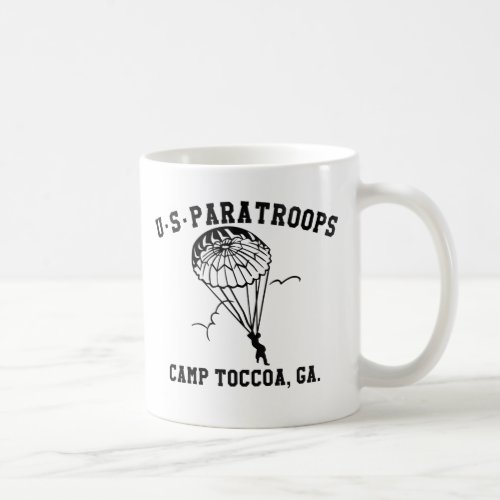 Band of Brothers Currahee US Paratrooper Toccoa Coffee Mug