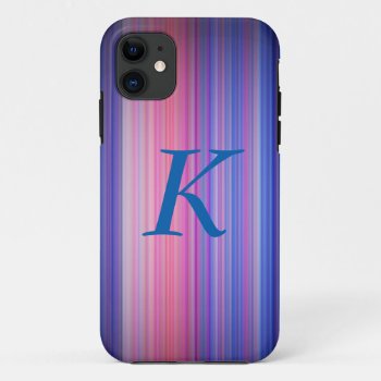 Band Of Color Iphone 11 Case by KraftyKays at Zazzle